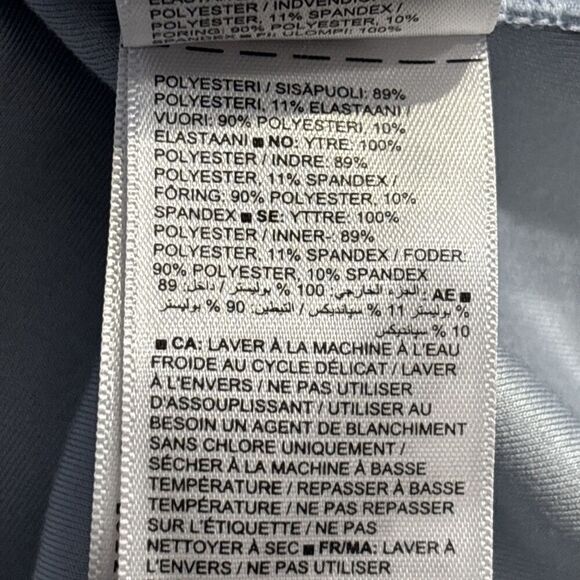 Athleta Girl Tandem Tank Girl's Size Extra Large XL 14 Blue Swirls Layered Look - Picture 15 of 15